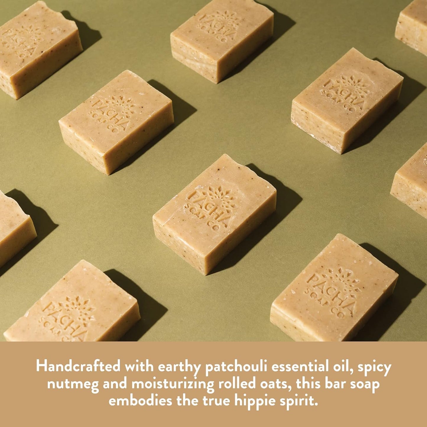 Dirty Hippie Bar Soap by Pacha Soap Co