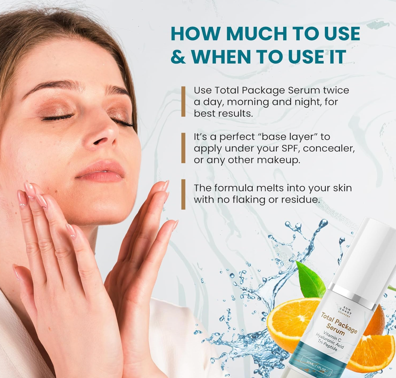 Sun Coast Sciences Serum, All-In-One Vitamin C, 30ml
